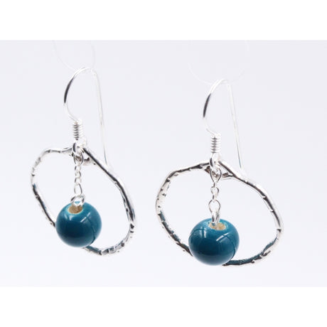 Gypsies Drop Earrings, Duck Egg Blue - Zouf.biz