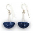 Inca Yucatan Ceramic Drop Earrings, Midnight Blue - Zouf.biz