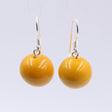 Perles Ceramic Drop Earrings, Apricot - Zouf.biz