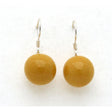 Perles Ceramic Drop Earrings, Sun - Zouf.biz