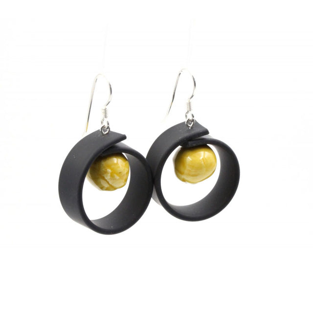 Tempo Drop Earrings, Sun - Zouf.biz