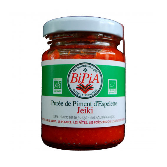 Organic Espelette Chili Pepper Puree - 90g - Zouf.biz
