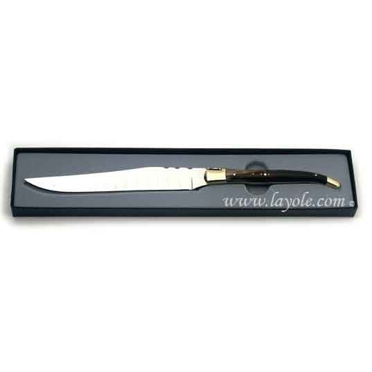 Laguiole Ham Knife Horn Tip, Prestige Collection - Zouf.biz