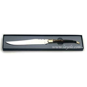 Laguiole Ham Knife Horn Tip, Prestige Collection - Zouf.biz