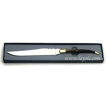 Laguiole Ham Knife Horn Tip, Prestige Collection - Zouf.biz