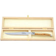 Laguiole Bread Knife Juniper Wood, Prestige Collection - Zouf.biz