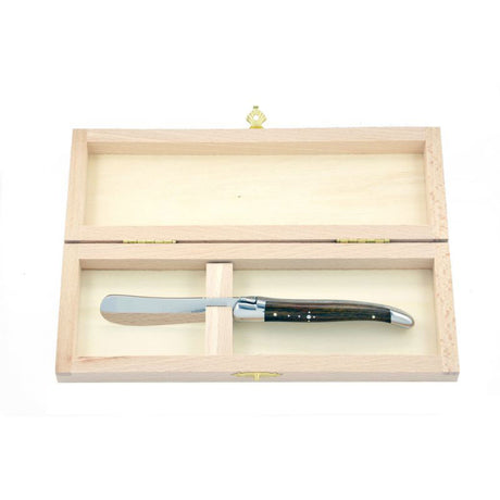Laguiole Butter Knife Verawood (Bulnesia), Prestige Collection - Zouf.biz