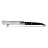Laguiole Butter Knife Ebony Wood, Prestige Collection - Zouf.biz