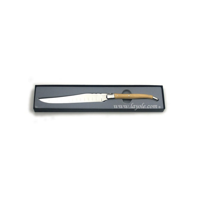 Laguiole Ham Knife Boxwood - Zouf.biz