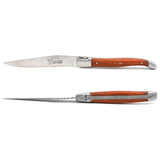 Laguiole Steak Knives Rosewood, Prestige Collection - Zouf.biz