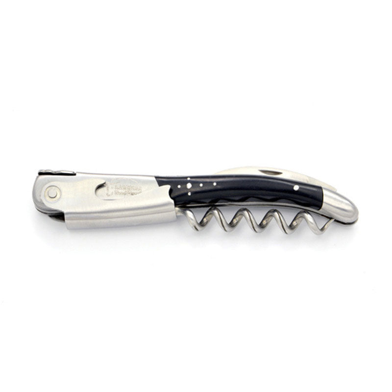 Laguiole Dark Horn Tip Sommelier Corkscrew, Prestige Collection - Zouf.biz