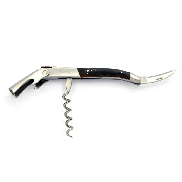 Laguiole Ebony Wood Sommelier Corkscrew, Prestige Collection - Zouf.biz