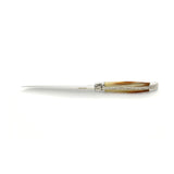 Laguiole Letter Opener - Cut Paper Knife Pale Horn Tip, Prestige Collection - Zouf.biz