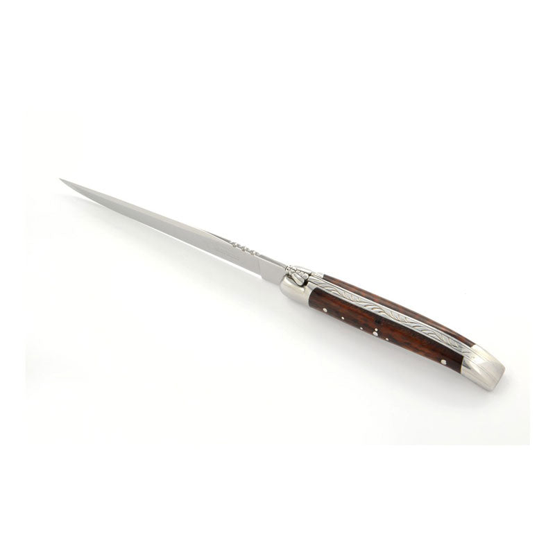 Laguiole Letter Opener - Cut Paper Knife Snakewood, Prestige Collection - Zouf.biz