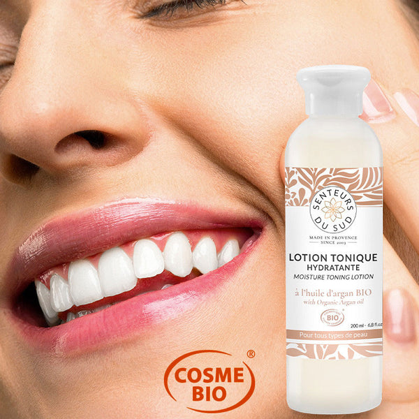 Moisturising Toning Lotion with Organic Argan Oil - 200ml - Zouf.biz