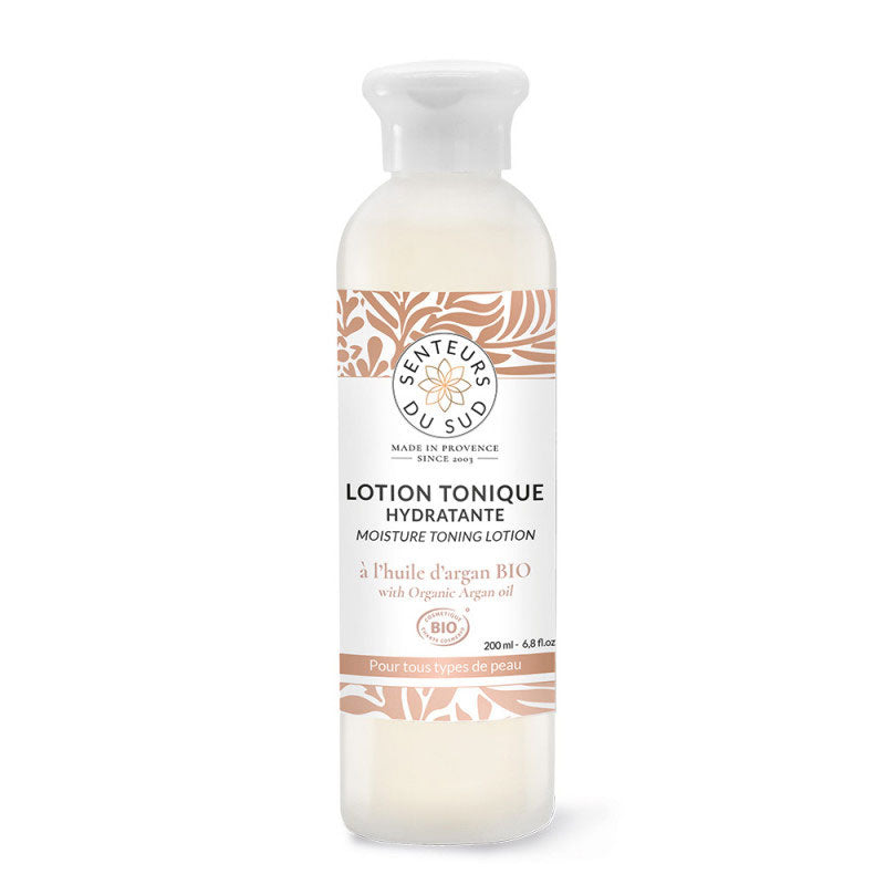 Moisturising Toning Lotion with Organic Argan Oil - 200ml - Zouf.biz