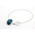 Graphik Ceramic Necklace, Duck Egg Blue - Zouf.biz