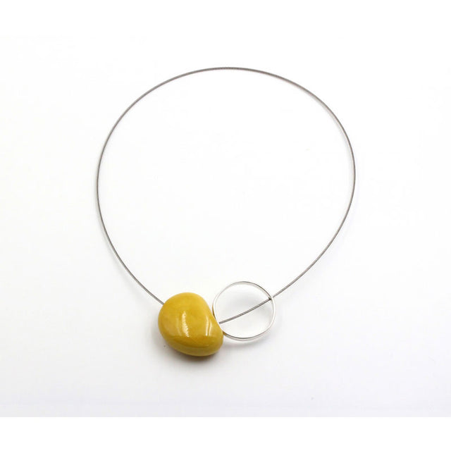 Graphik Ceramic Necklace, Sun - Zouf.biz