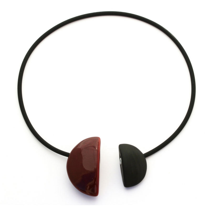 Inca Yucatan Necklace, Blackcurrant - Zouf.biz