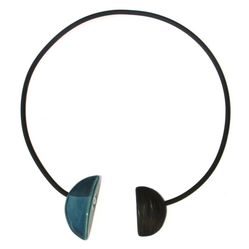 Inca Yucatan Necklace, Duck Egg Blue - Zouf.biz