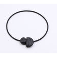 Leo Ceramic Necklace, Black - Zouf.biz