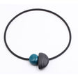 Leo Ceramic Necklace, Duck Egg Blue - Zouf.biz