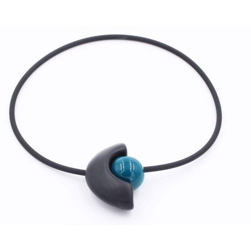 Luna Yucatan Necklace, Duck Egg Blue - Zouf.biz