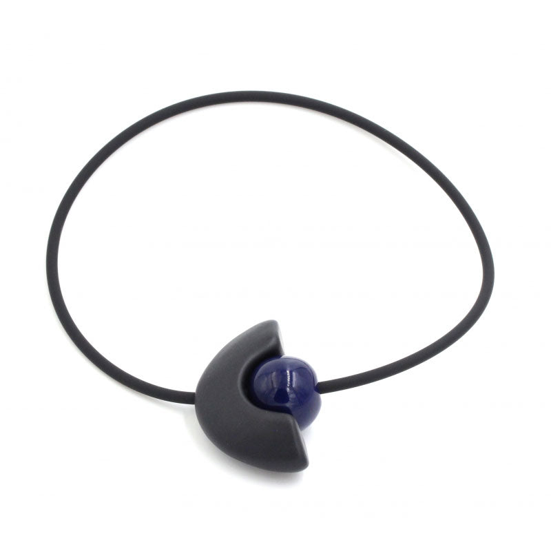 Luna Yucatan Necklace, Midnight Blue - Zouf.biz