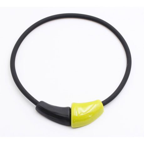 Masai Ceramic Necklace, Anise - Zouf.biz