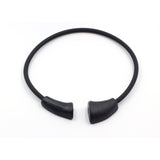 Masai Ceramic Necklace, Black - Zouf.biz