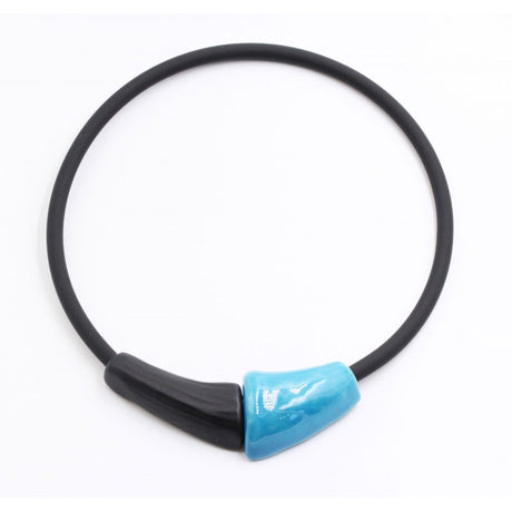 Masai Ceramic Necklace, Turquoise - Zouf.biz