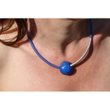 Sakura Ceramic Necklace, Azure - Zouf.biz