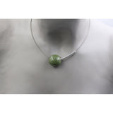 Sakura Ceramic Necklace, Khaki - Zouf.biz