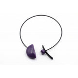 Samourai Ceramic Necklace, Purple - Zouf.biz