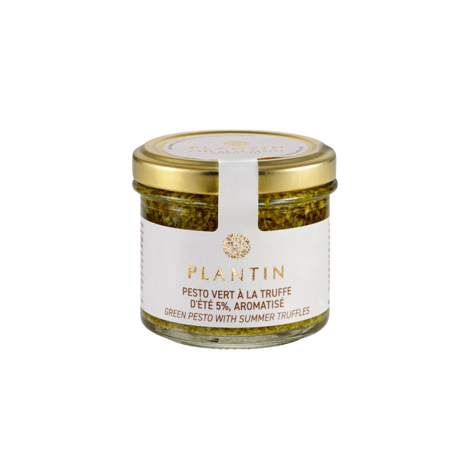 Green Pesto with Summer Truffles - 90g - Zouf.biz