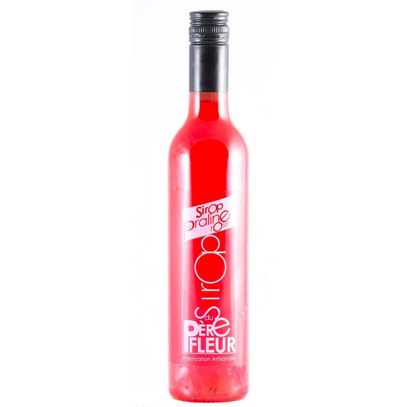 Pink Praline Syrup - 50cl - Zouf.biz