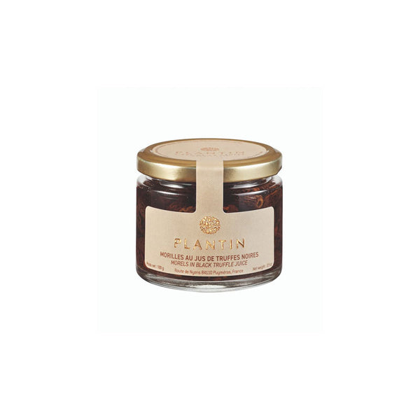 Morels in Black Truffle Juice - 100g - Zouf.biz