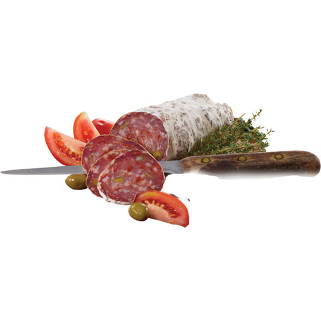 Saucisson Sec - Sun Dried Tomatoes and Green Olives - 200g - Zouf.biz