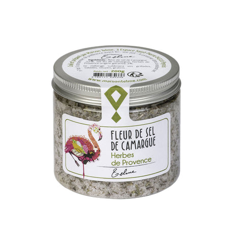 Fleur de Sel de Camargue with Herbes de Provence - 200g - Zouf.biz