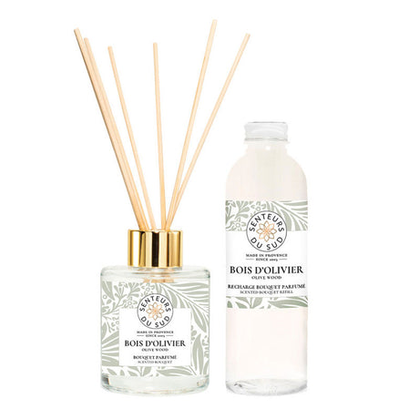 Olive Wood Reed Diffuser & Refill - Zouf.biz