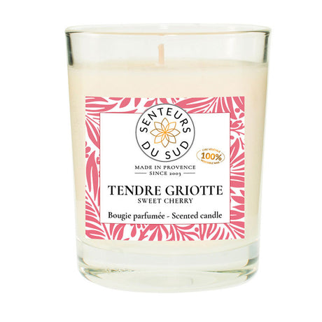 Scented Candle Sweet Cherry - 140g - Zouf.biz