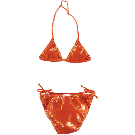 Victoria Shiny Bikini, Orange - Zouf.biz