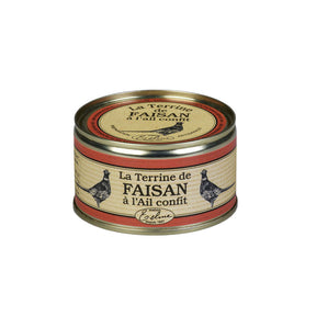 Pheasant Terrine with Garlic Confit - 130g - Zouf.biz