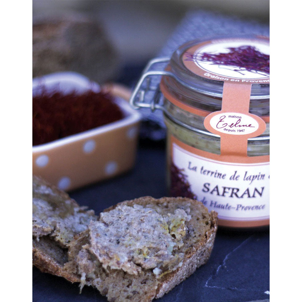 Rabbit Terrine with Saffran from Haute-Provence - 200g - Zouf.biz